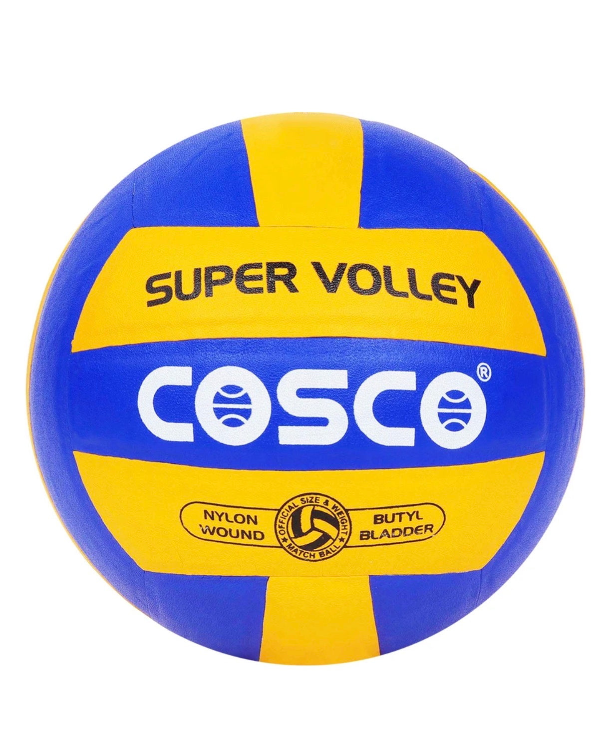 COSCO SUPER VOLLEY BALL, SIZE 4, MULTICOLOUR