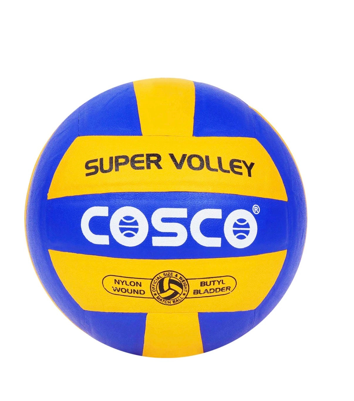 COSCO SUPER VOLLEY BALL, SIZE 4, MULTICOLOUR